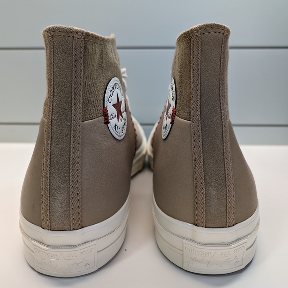 Converse Chuck 70 Crafted Mixed Material Nomad Khaki Hi-Top Sneakers Men’s 10.5 - Picture 6 of 10